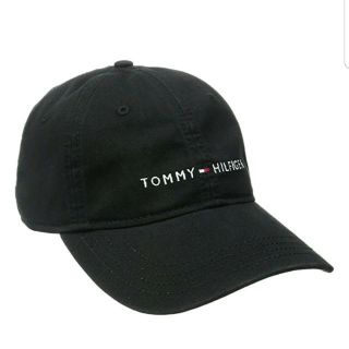 トミーヒルフィガー(TOMMY HILFIGER)のトミーヒルフィガー　ロゴ　キャップ　ブラック(キャップ)