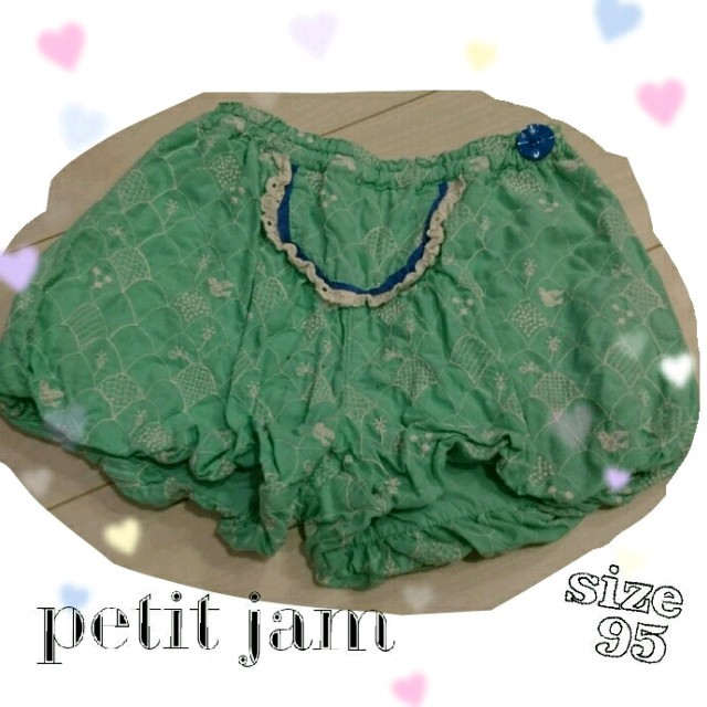 Petit jam(プチジャム)のpetit jam 鳥さん ショートパンツ キッズ/ベビー/マタニティのキッズ服女の子用(90cm~)(パンツ/スパッツ)の商品写真