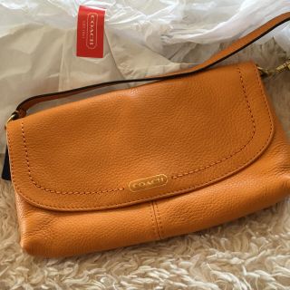 コーチ(COACH)の【新品】コーチ ポーチ型バック(ハンドバッグ)