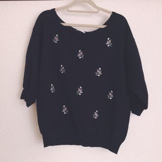 ハニーズ(HONEYS)のハニーズ♡刺繍入りプルオーバー 2点(カットソー(長袖/七分))