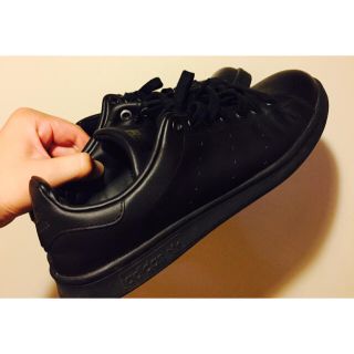 adidas - adidas×Stan Smithコラボ黒スニーカーの通販 by S