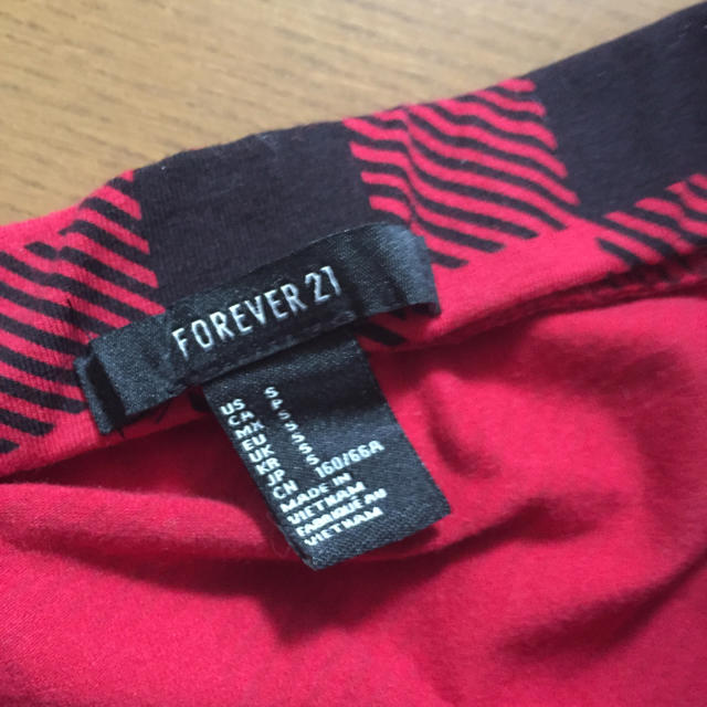 FOREVER 21(フォーエバートゥエンティーワン)のforever21♡チェックペプラムスカート レディースのスカート(ミニスカート)の商品写真