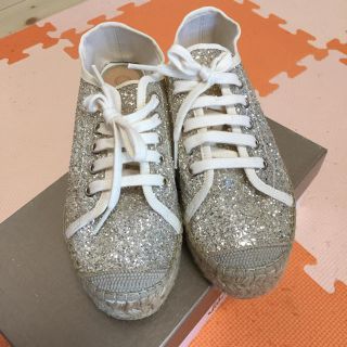 ローズバッド(ROSE BUD)のROSE BUD GLITTER シューズ(スニーカー)