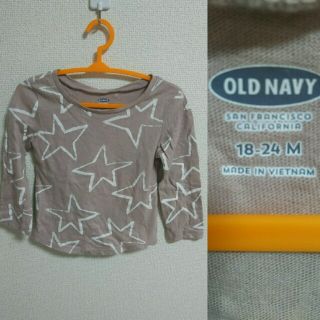 オールドネイビー(Old Navy)のOLD NAVY 星柄 ロンT(Ｔシャツ)