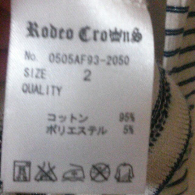 RODEO CROWNS(ロデオクラウンズ)のrodeo ワンピ レディースのワンピース(ミニワンピース)の商品写真