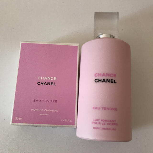 CHANEL(シャネル)の⚠︎あゆ様専用⚠︎   CHANEL ヘアミスト&ボディクリームセット コスメ/美容のボディケア(ボディクリーム)の商品写真