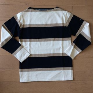 セントジェームス(SAINT JAMES)のSAINT JAMES ウエッソン ワイドボーダーT0 新品 (カットソー(長袖/七分))