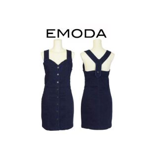 エモダ(EMODA)のEMODA  デニムワンピ(ミニワンピース)