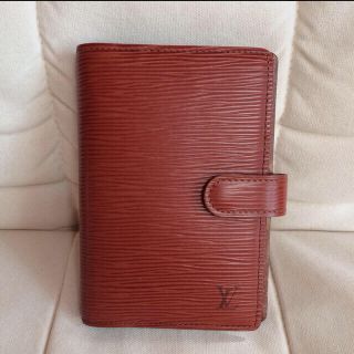 ルイヴィトン(LOUIS VUITTON)のエピ 手帳カバー ヴィトン(名刺入れ/定期入れ)