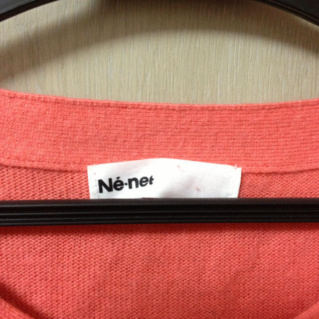 Ne-net(ネネット)のNe-net つばめニットワンピース レディースのワンピース(ひざ丈ワンピース)の商品写真