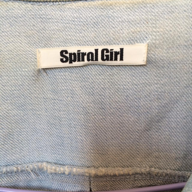 SPIRAL GIRL(スパイラルガール)の＊デニムコート＊ レディースのジャケット/アウター(Gジャン/デニムジャケット)の商品写真