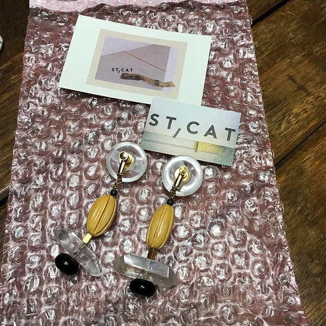 Plage(プラージュ)のstcat イヤリング 17SS ハンドメイドのアクセサリー(イヤリング)の商品写真