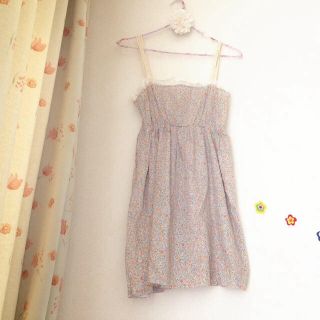 ハンジロー(HANJIRO)のHANJIRO＊花柄キャミワンピース(ミニワンピース)