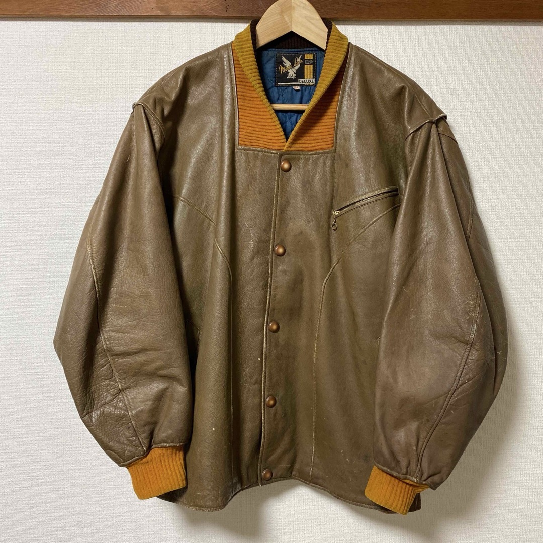 Japan vintage leather car coatの通販 by kz｜ラクマ
