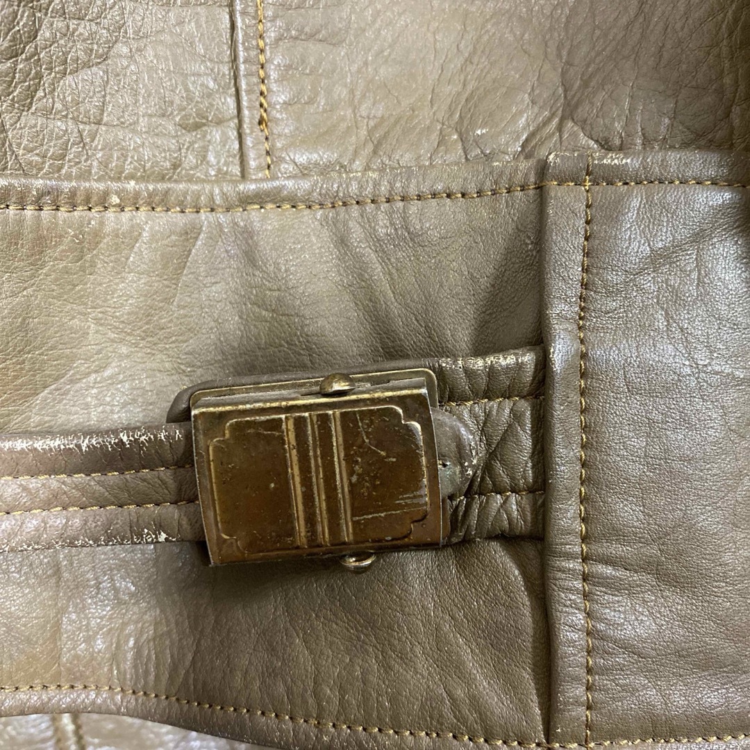 Japan vintage leather car coatの通販 by kz｜ラクマ