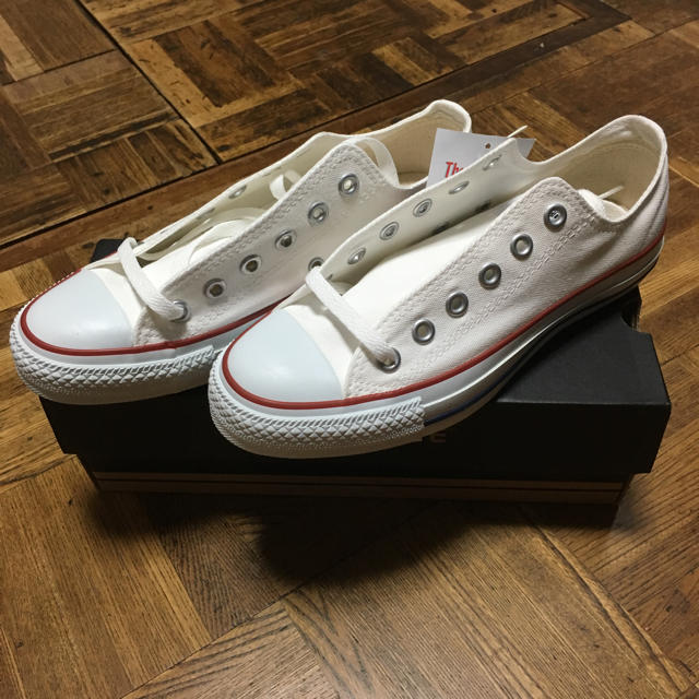 CONVERSE(コンバース)のコンバース ローカット オプティカルホワイト 新品 レディースの靴/シューズ(スニーカー)の商品写真