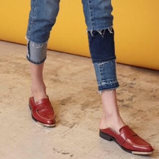 アメリヴィンテージ(Ameri VINTAGE)の【新品未使用箱あり】BABOOSH BELT LOAFERﾃﾗｺｯﾀ(ローファー/革靴)