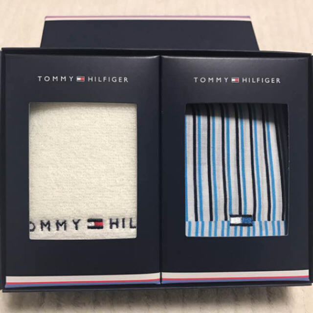 TOMMY HILFIGER(トミーヒルフィガー)のトミー ヒルフィガー タオル ハンドタオル レディースのファッション小物(ハンカチ)の商品写真