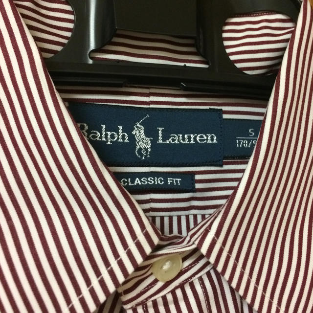 Ralph Lauren(ラルフローレン)の美品 クリーニング済み ラルフローレン ストライプシャツ メンズのトップス(シャツ)の商品写真