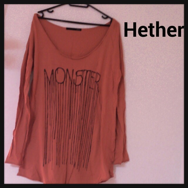 heather(ヘザー)のHether ロンＴ レディースのトップス(カットソー(長袖/七分))の商品写真