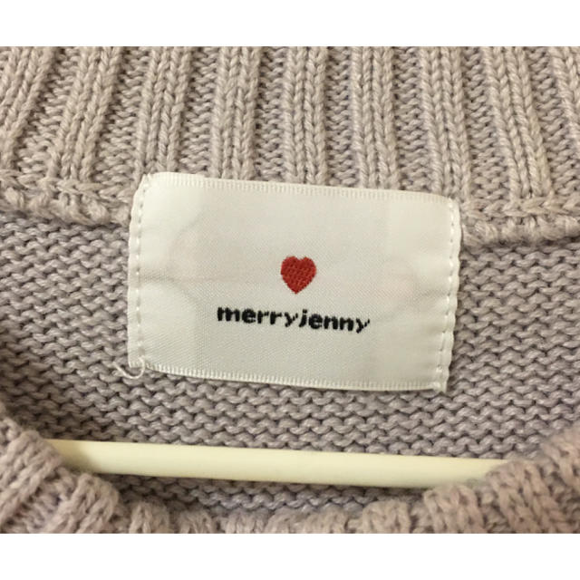 merry jenny(メリージェニー)のmerry jenny ハートニット レディースのトップス(カットソー(半袖/袖なし))の商品写真