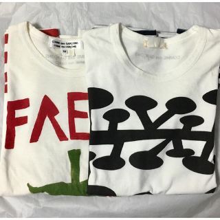 コムデギャルソン(COMME des GARCONS)のコムコム コムデギャルソンのTシャツ2枚セット(Tシャツ(半袖/袖なし))