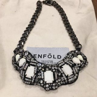 エンフォルド(ENFOLD)のenfold ビジューネックレス(ネックレス)