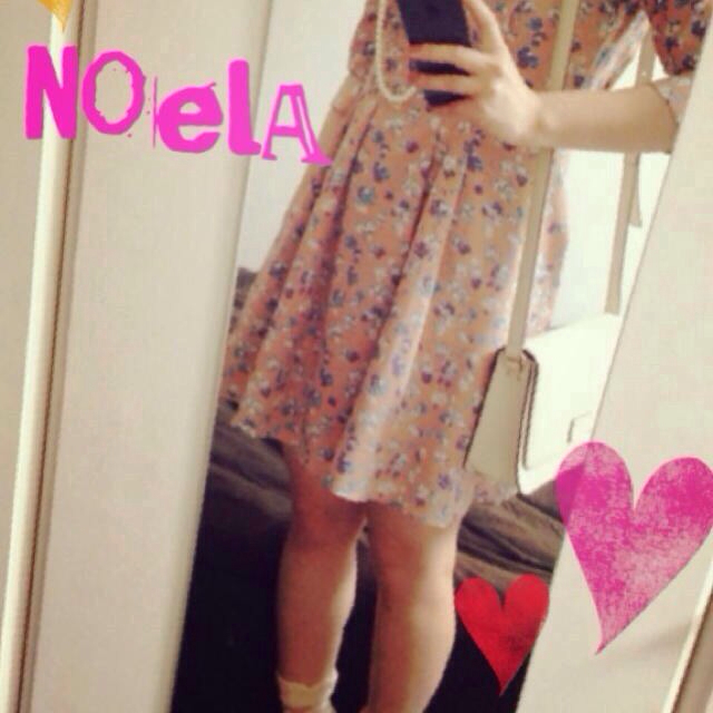 Noela(ノエラ)のNoela 花柄ワンピース レディースのワンピース(ひざ丈ワンピース)の商品写真