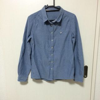 ダブルクローゼット(w closet)のブルーシャツ(シャツ/ブラウス(長袖/七分))