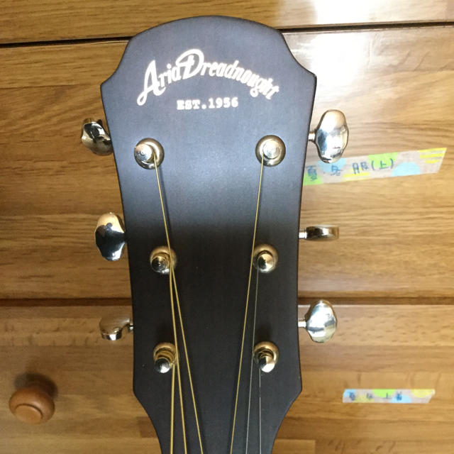 AriaCompany(アリアカンパニー)のアリア AD-215 ピックアップ付き 楽器のギター(アコースティックギター)の商品写真