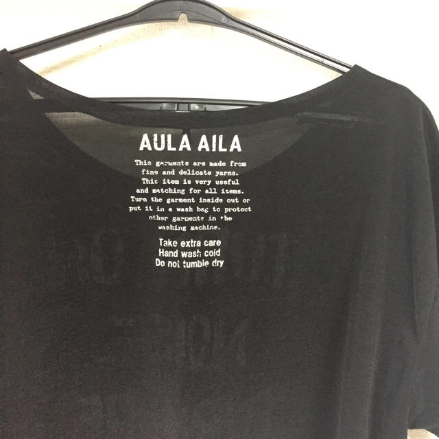 AULA AILA(アウラアイラ)のAULA AULA Tシャツ レディースのトップス(Tシャツ(半袖/袖なし))の商品写真