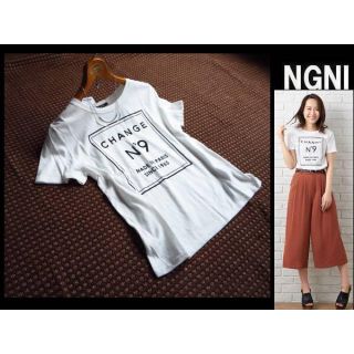 イング(INGNI)の春夏新品★INGNIイング★No9/T★オフホワイト(Tシャツ(半袖/袖なし))