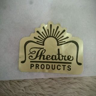 シアタープロダクツ(THEATRE PRODUCTS)のTHEATRE PRODUCTS ステッカー(シール)