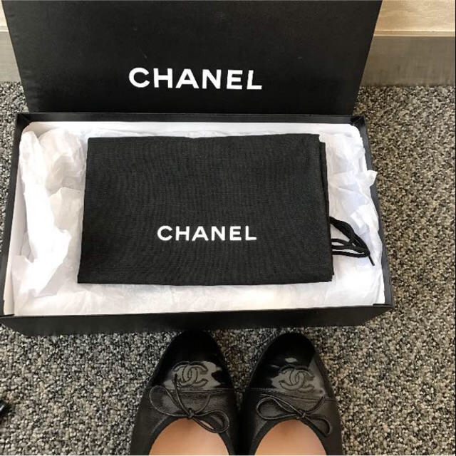 CHANEL(シャネル)のシャネル 定番 バレエシューズ 美品 正規品 レディースの靴/シューズ(バレエシューズ)の商品写真