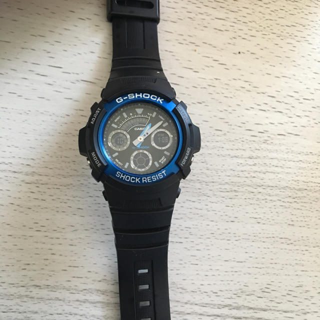 G-SHOCK(ジーショック)のG-SHOCK ブルー ブラック メンズの時計(腕時計(デジタル))の商品写真