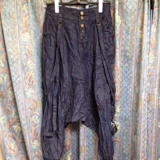 デニムサルエルパンツ(サルエルパンツ)