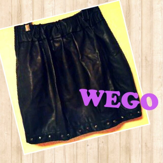 WEGO(ウィゴー)のレザースカート レディースのスカート(ミニスカート)の商品写真