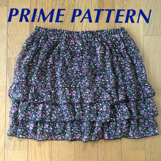 プライムパターン(PRIME PATTERN)のプライムパターン 3段ティアードスカート(ミニスカート)