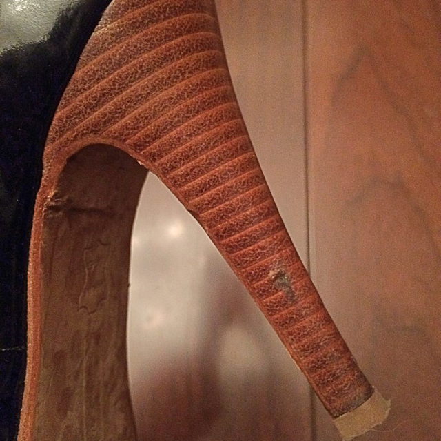 Steve Madden(スティーブマデン)のエナメルオープントゥパンプス レディースの靴/シューズ(ハイヒール/パンプス)の商品写真