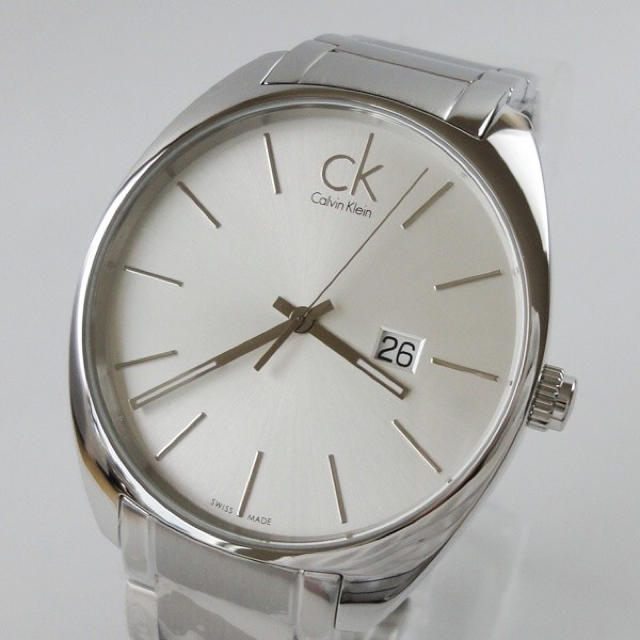 Calvin Klein(カルバンクライン)の新品 CK 腕時計 メンズ シルバー文字盤 K2F21126 メンズの時計(腕時計(アナログ))の商品写真
