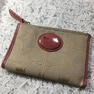 コーチ(COACH)のコーチの小さなピンクのお財布❤️可愛いよん❤️(財布)