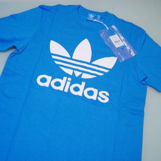 アディダス(adidas)のM【新品/即日発送OK】adidas オリジナルス デカロゴ Tシャツ 青(Tシャツ/カットソー(半袖/袖なし))