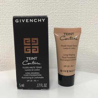 ジバンシィ(GIVENCHY)のジバンシィ ＊ タンクチュールフルイド 5ml(ファンデーション)