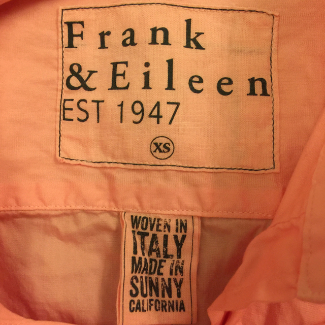 Frank&Eileen(フランクアンドアイリーン)のFrank&Eileen ピンクシャツ レディースのトップス(シャツ/ブラウス(長袖/七分))の商品写真