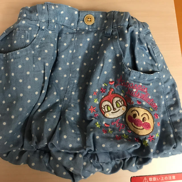 アンパンマン ショートパンツ キッズ/ベビー/マタニティのキッズ服女の子用(90cm~)(パンツ/スパッツ)の商品写真