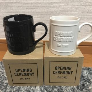 オープニングセレモニー(OPENING CEREMONY)のopening ceremony ペアマグカップ(グラス/カップ)