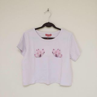 メリージェニー(merry jenny)のmerryjenny 肉球 プリント Tシャツ(Tシャツ(半袖/袖なし))