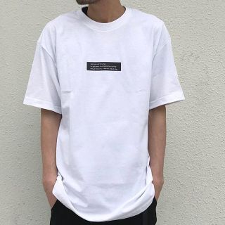 フーズフー(WHO'S WHO)のwwg × jieda コラボTシャツ ホワイト(Tシャツ(半袖/袖なし))