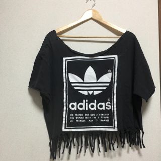 アディダス(adidas)のadidas♡リメイク(Tシャツ(半袖/袖なし))