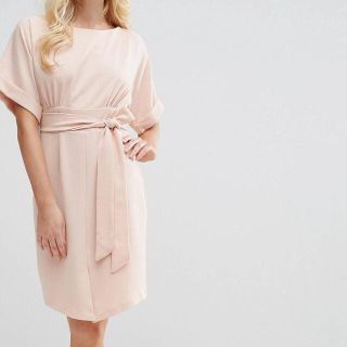 エイソス(asos)の【衣替値引】 Closet リボンデザインワンピース（イギリスから購入）(ひざ丈ワンピース)